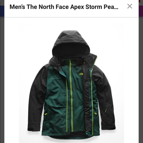 north face apex storm peak